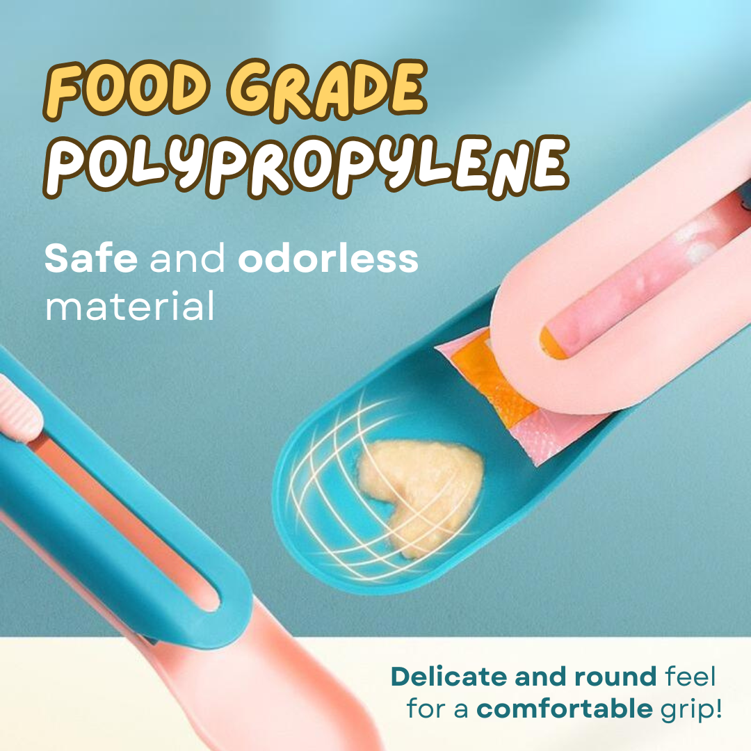 Cat Wet Treat Spoon | Easy-to-Use Squeeze Tool for Feeding Wet Cat Treats and Canned Food