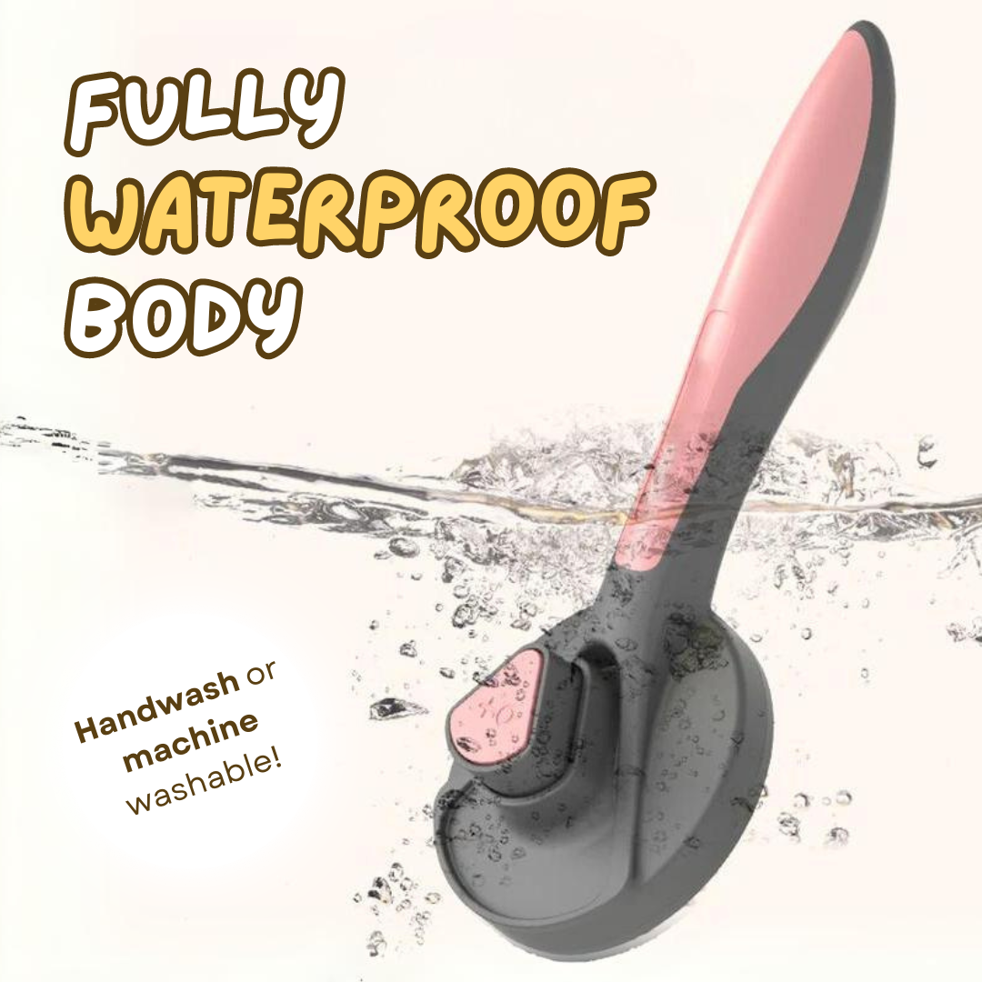 Furry Cat Brush | Self-Cleaning Grooming Brush for Loose Hair, Tangles, and Massaging Cats