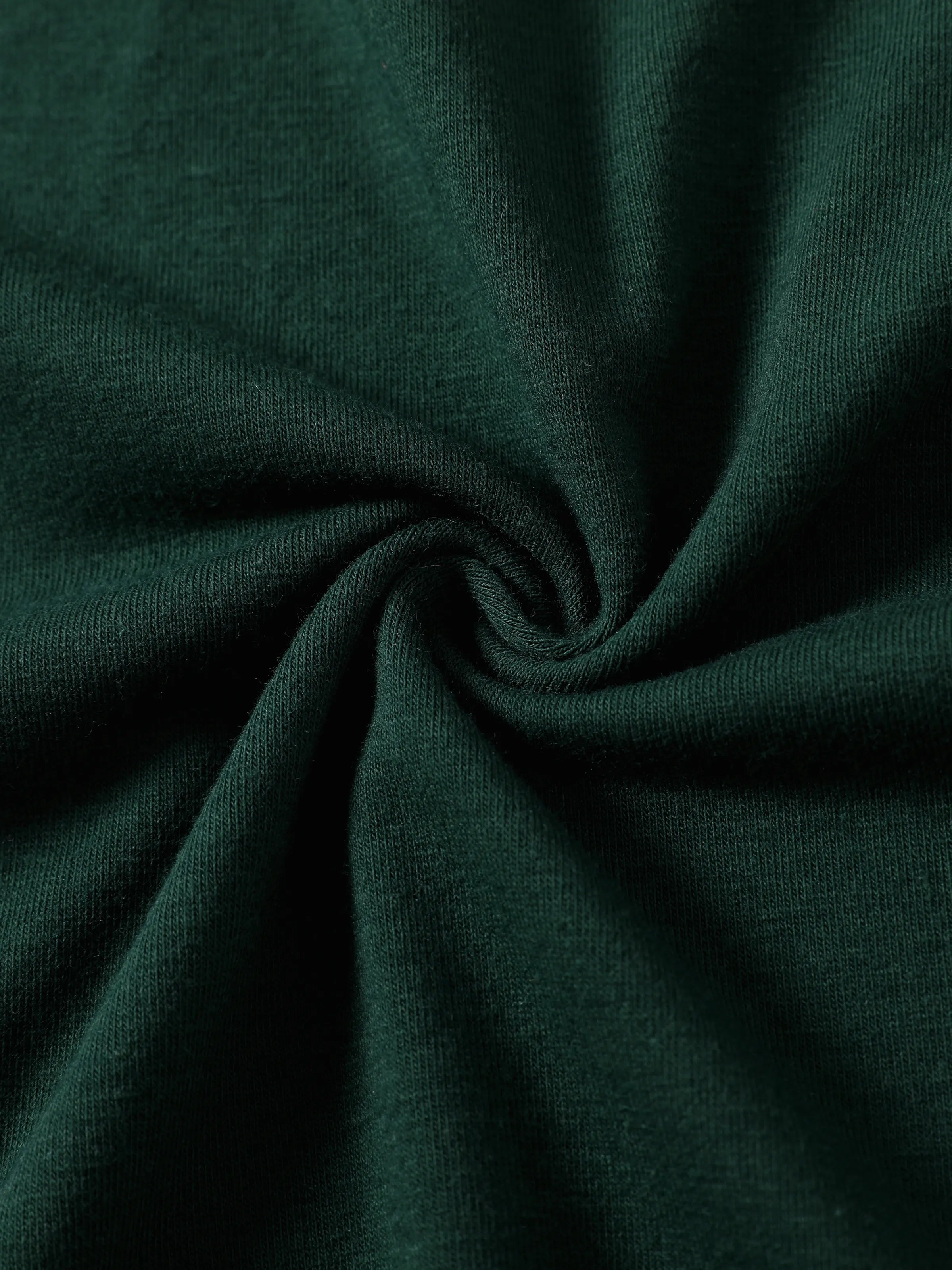 Tropical Floral 2pcs Suit for Boys in Polyester-Spandex Blend Green