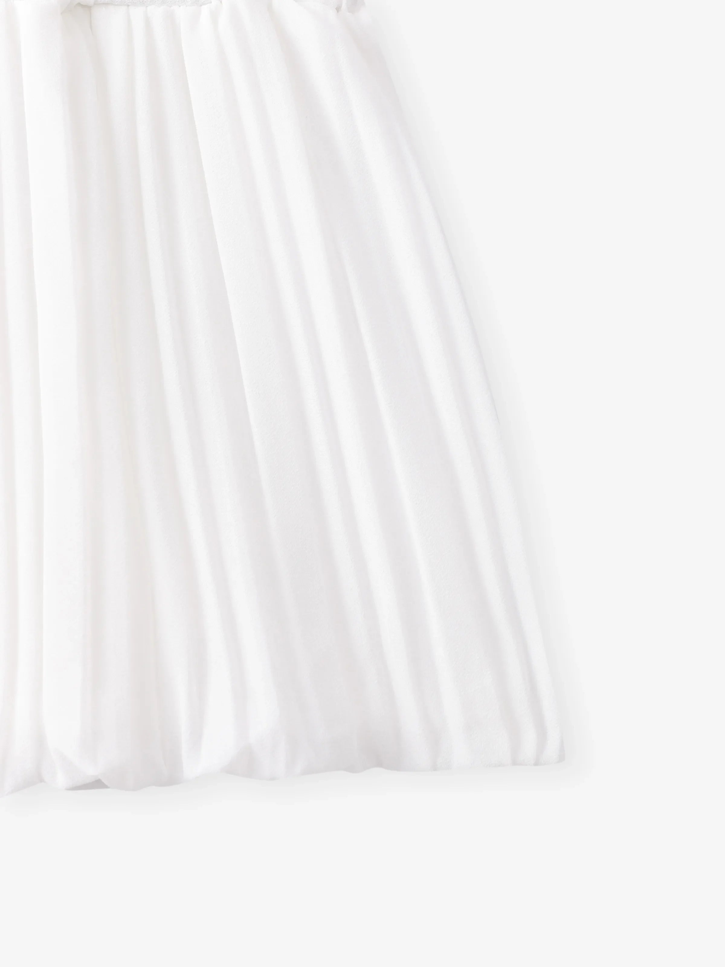 2-Piece Baby/Toddler Girl Elegant Pleated Camisole and Shorts Set Roseo