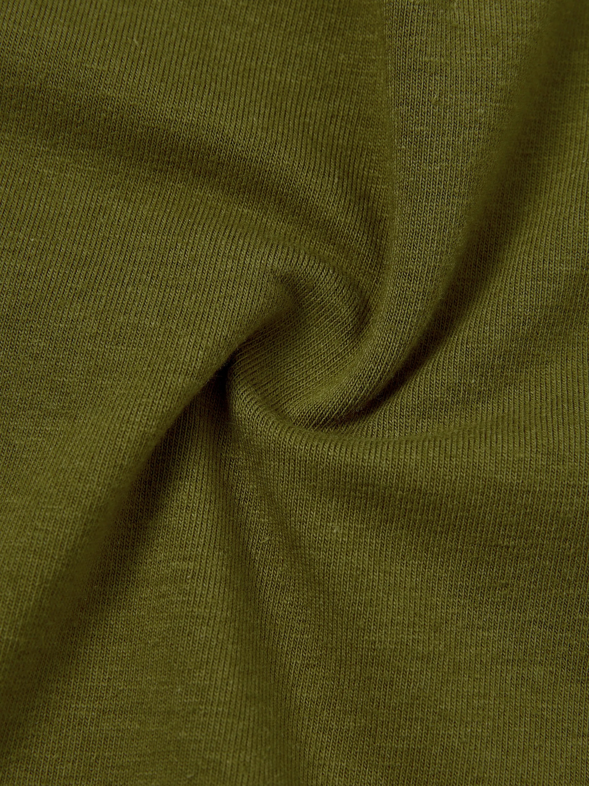 2pcs Baby Boy Short-sleeve Solid Tee and Allover Dinosaur Print Overall Romper Set Army green