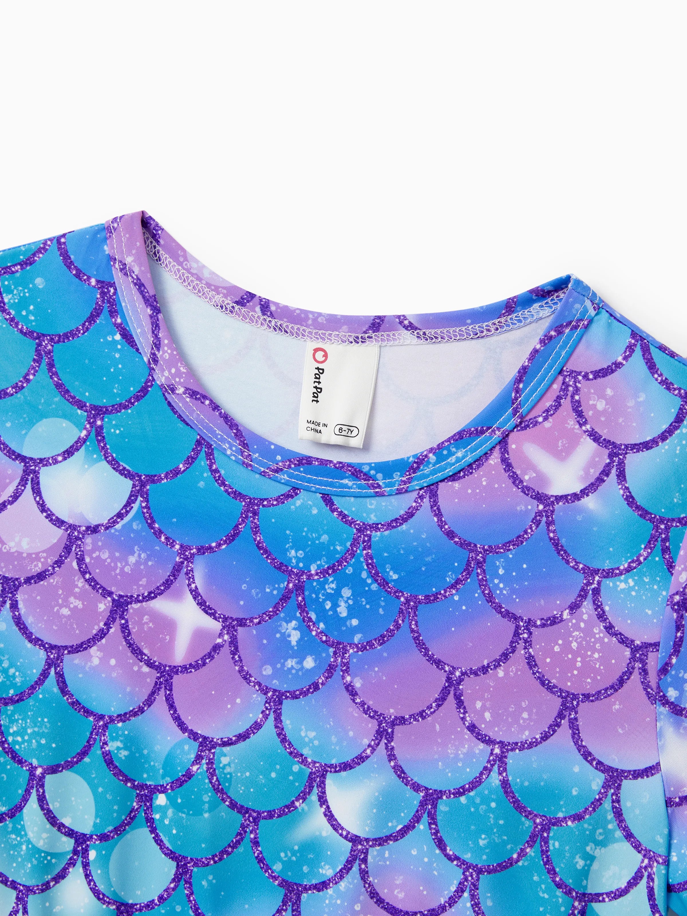 2-Pack Toddler/Kid Girl Printed & Solid Causal Dress Green