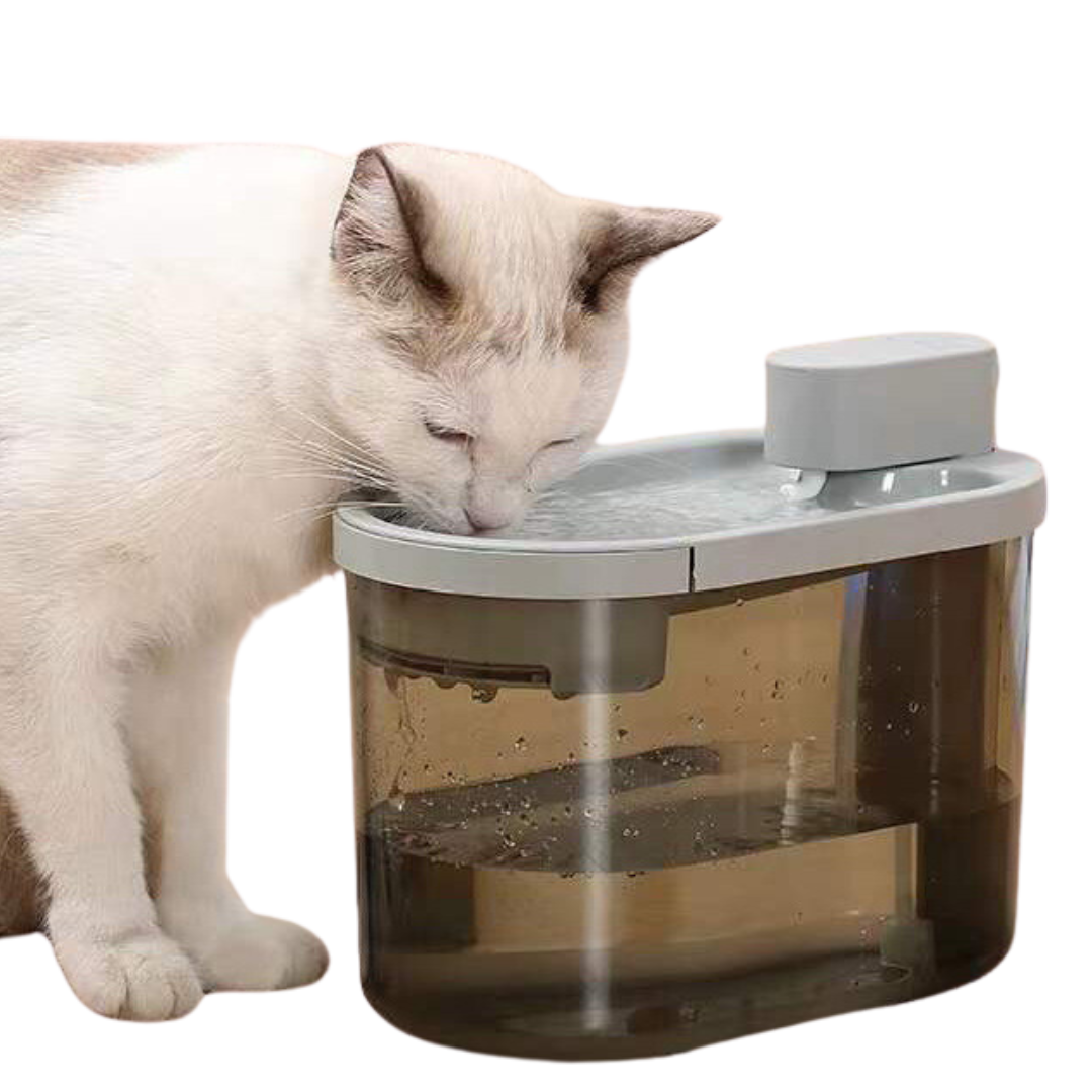 Wireless Cordless Pet Water Fountain | Rechargeable Automatic Cat and Dog Drinking Fountain with UV Filter
