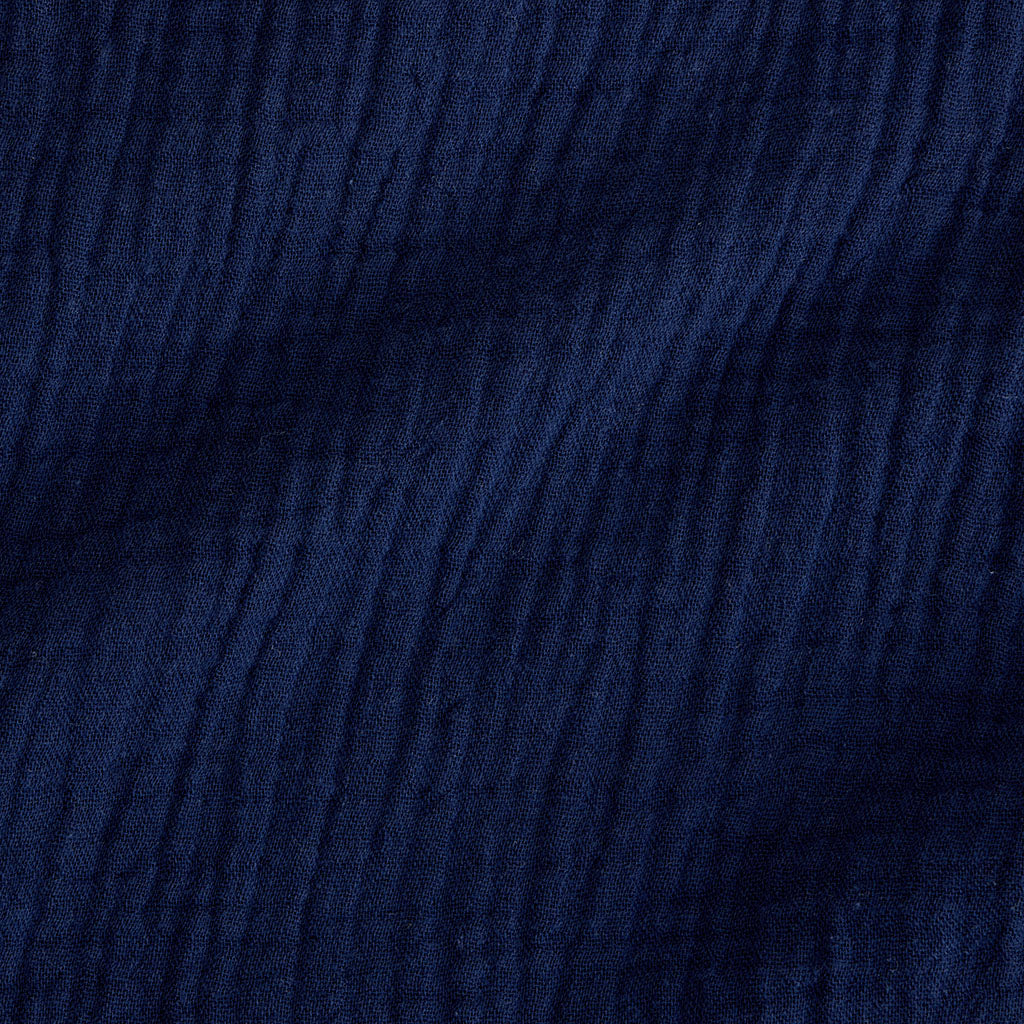 Varsity Navy Women's Cotton Crinkle Pants