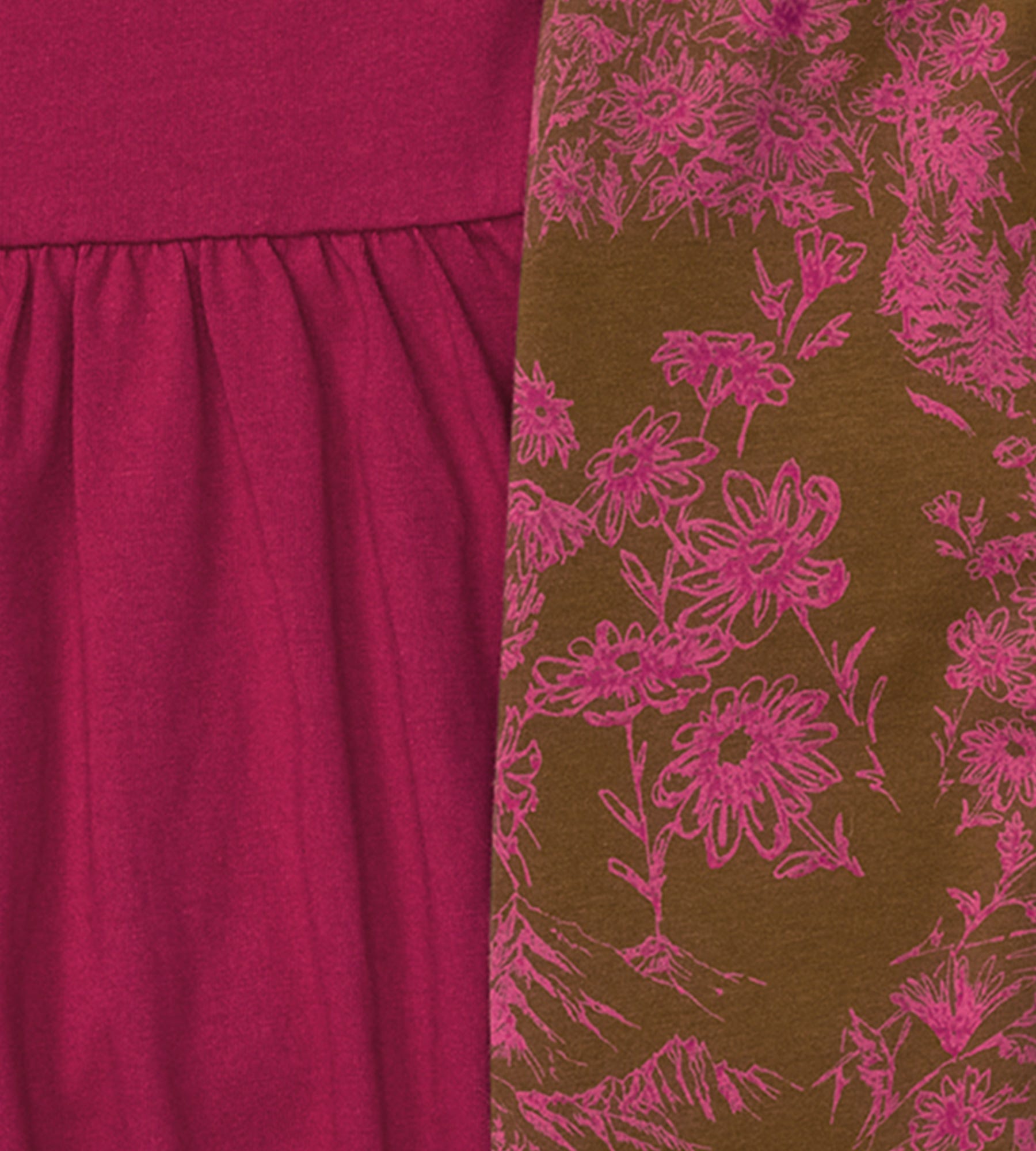 Valley Flowers Organic Girl Set