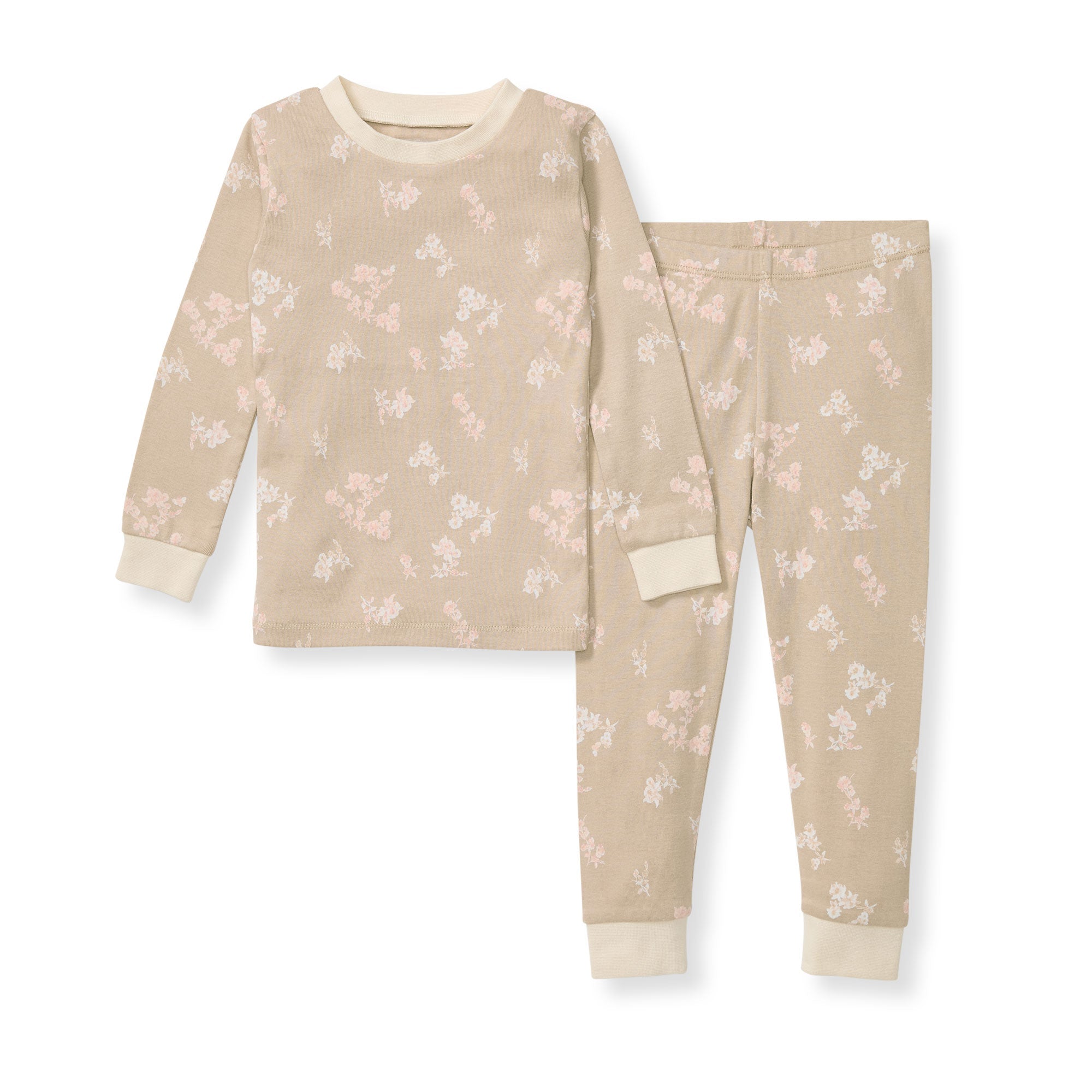 Whimsical Floral Organic Cotton Pajamas