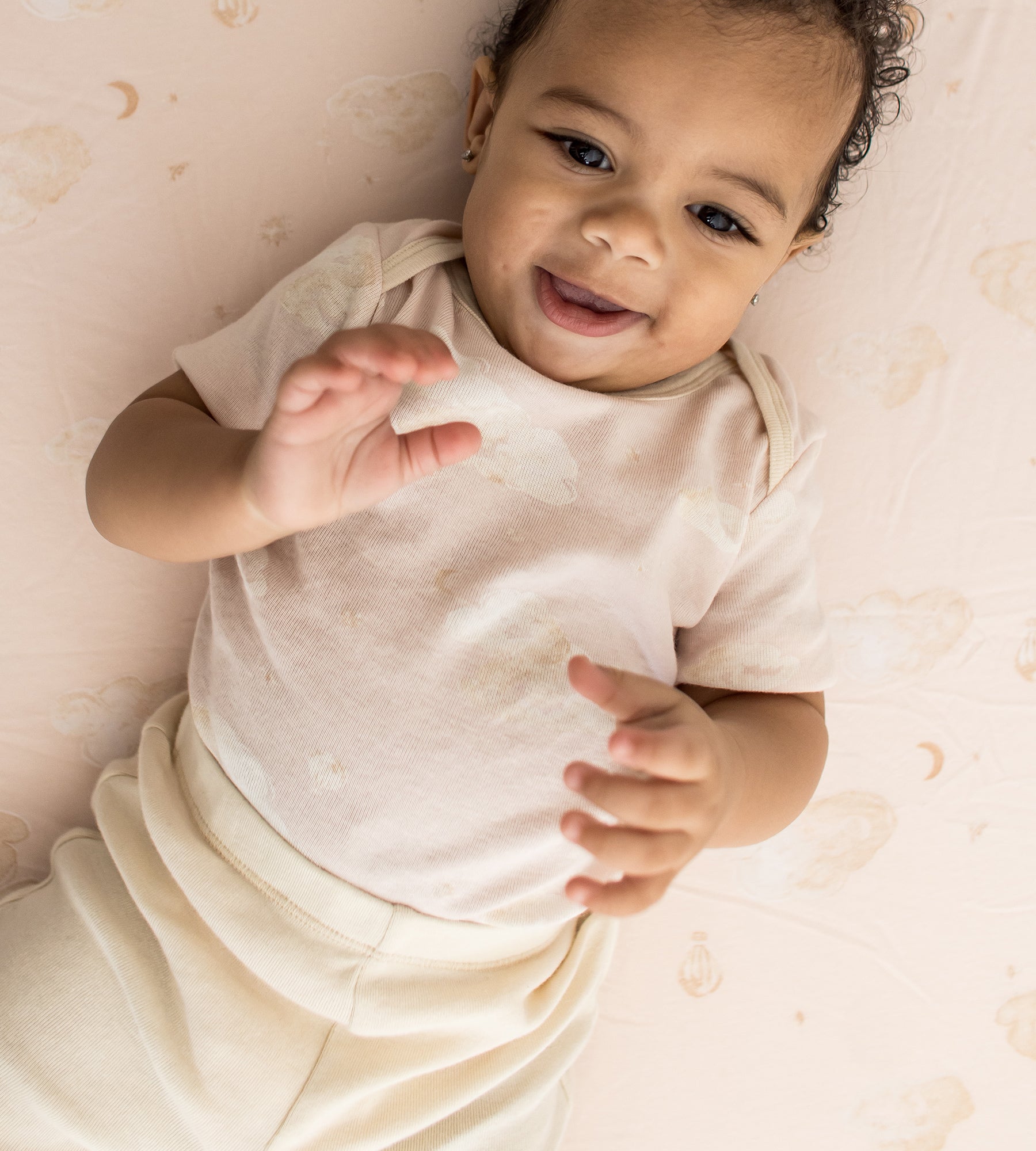 Whimsical Floral Organic Short Sleeve Bodysuit & Pant Set 3 Pack