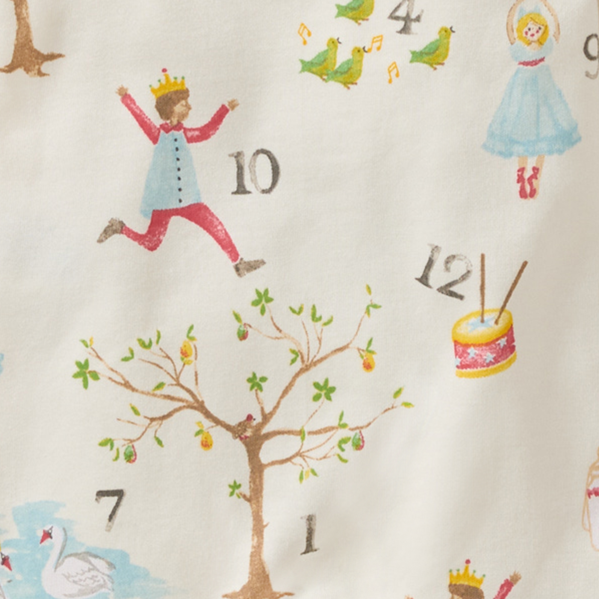 12 Days of Christmas Two-Piece Pajamas