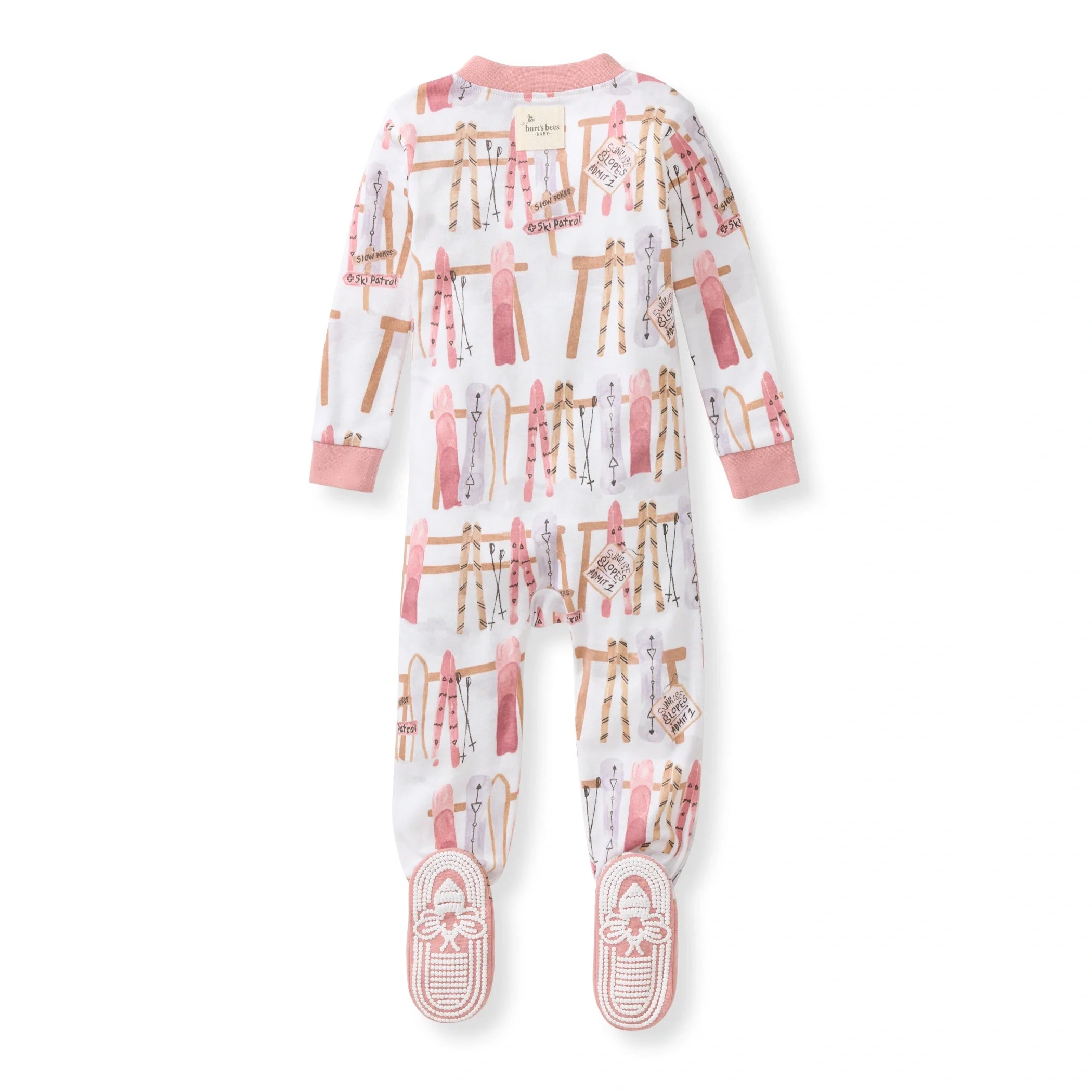 Sunrise Slopes Organic Cotton Sleeper - Organic Rose