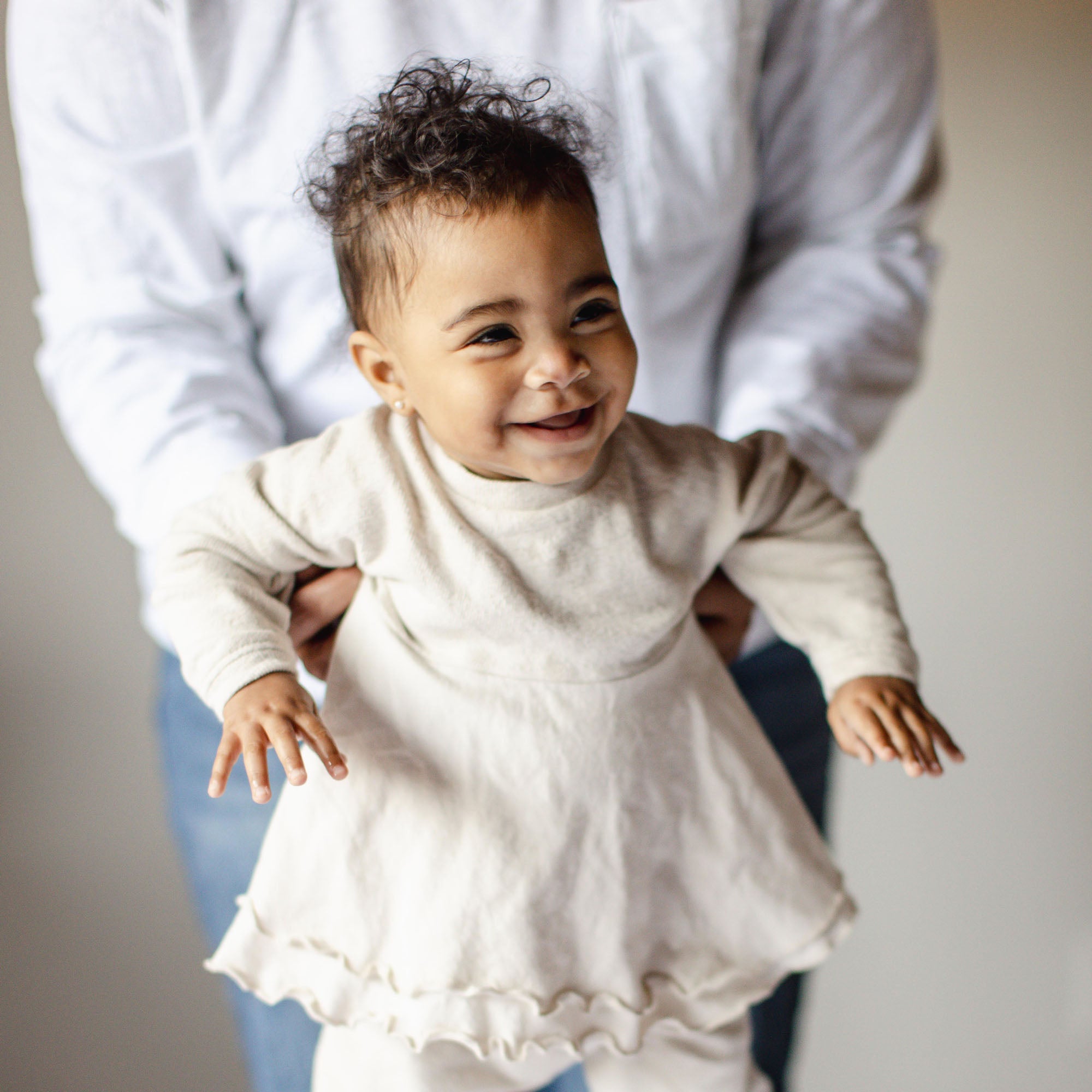 Textured Knit Sweatshirt & Pants Set