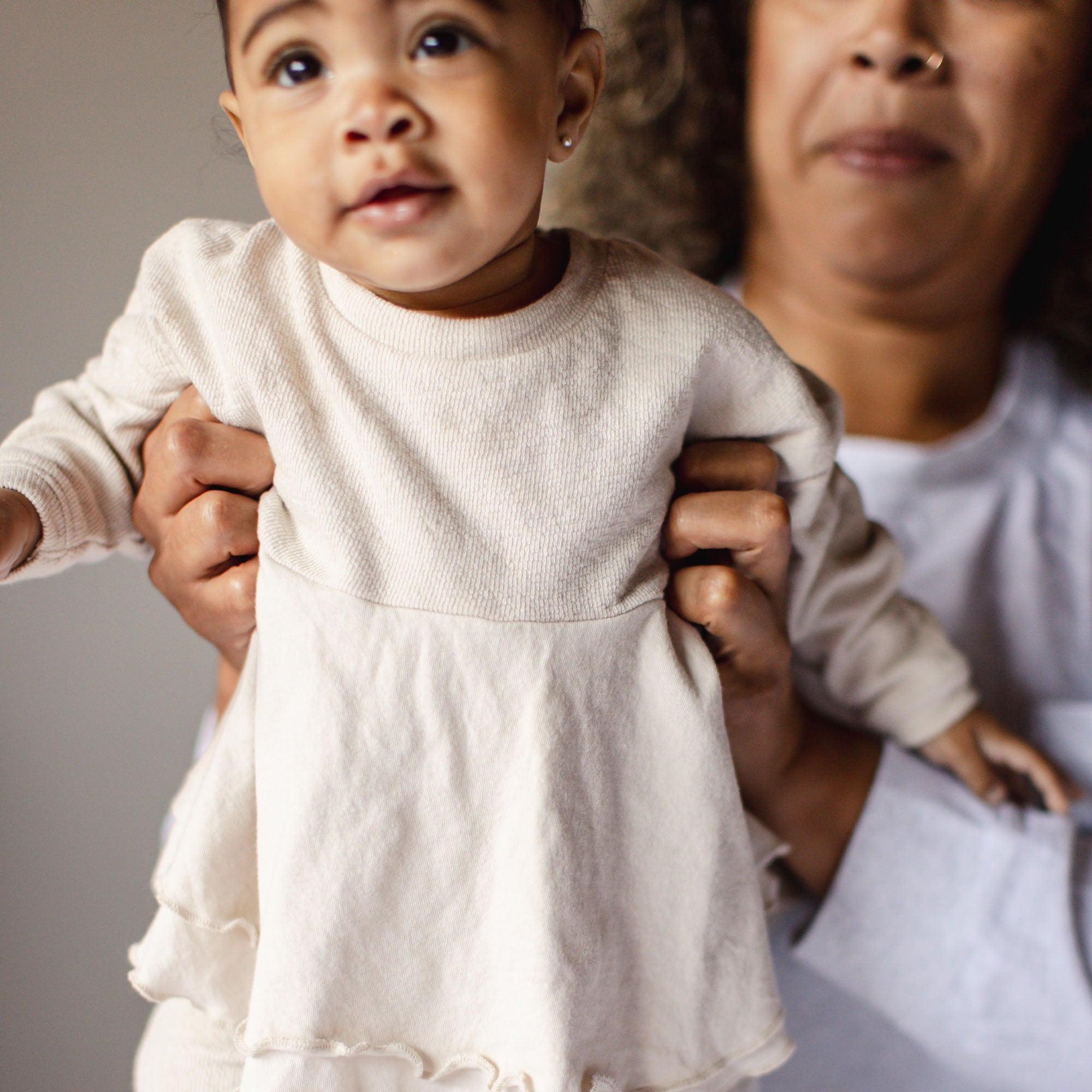 Textured Knit Sweatshirt & Pants Set