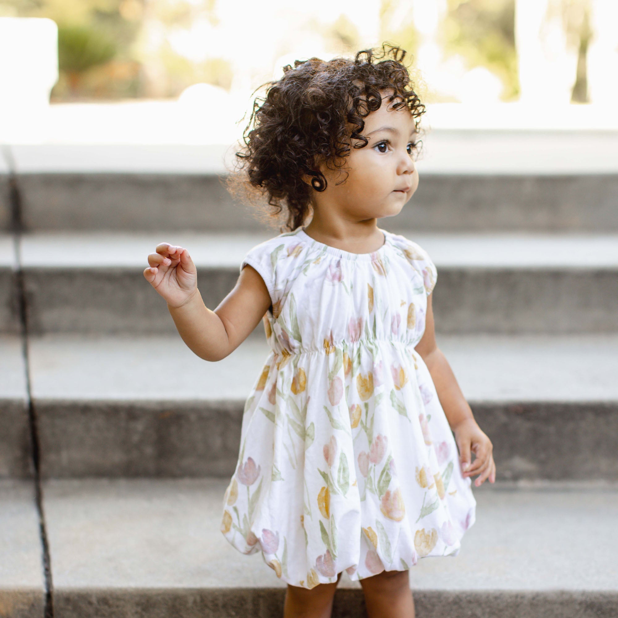 Tulip Field Organic Cotton Dress