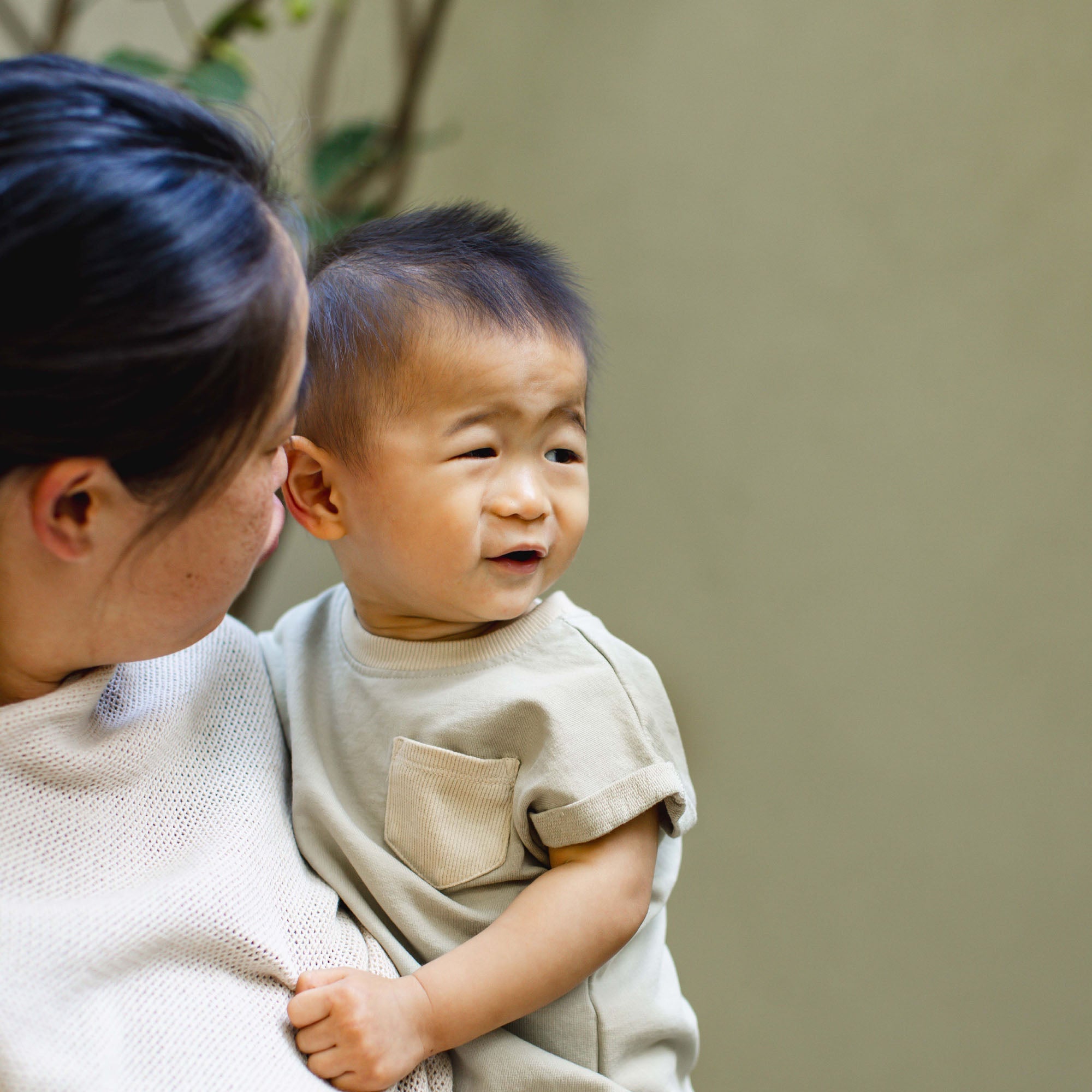 Vintage Wash Baby Boy Pocket Jumpsuit