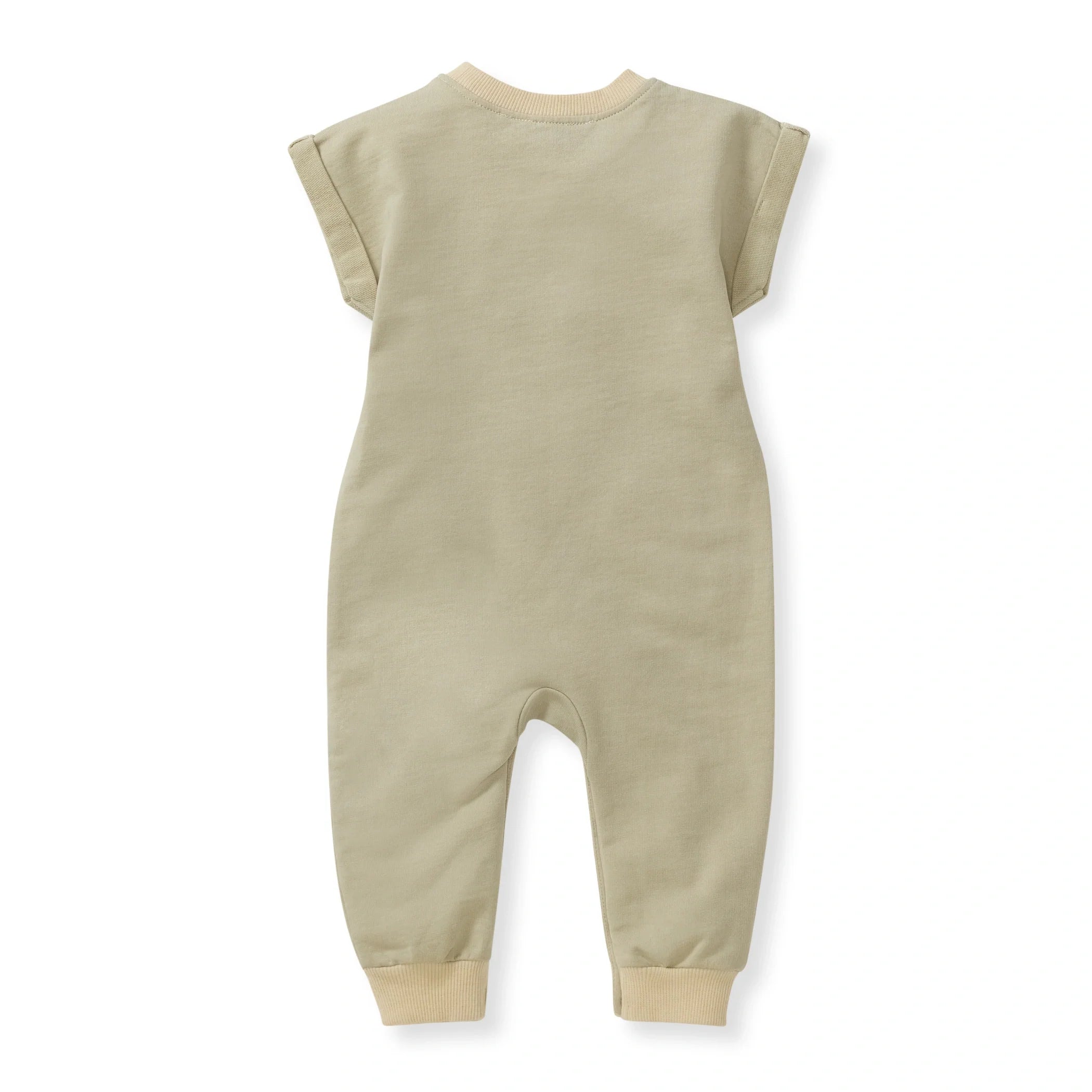 Vintage Wash Baby Boy Pocket Jumpsuit