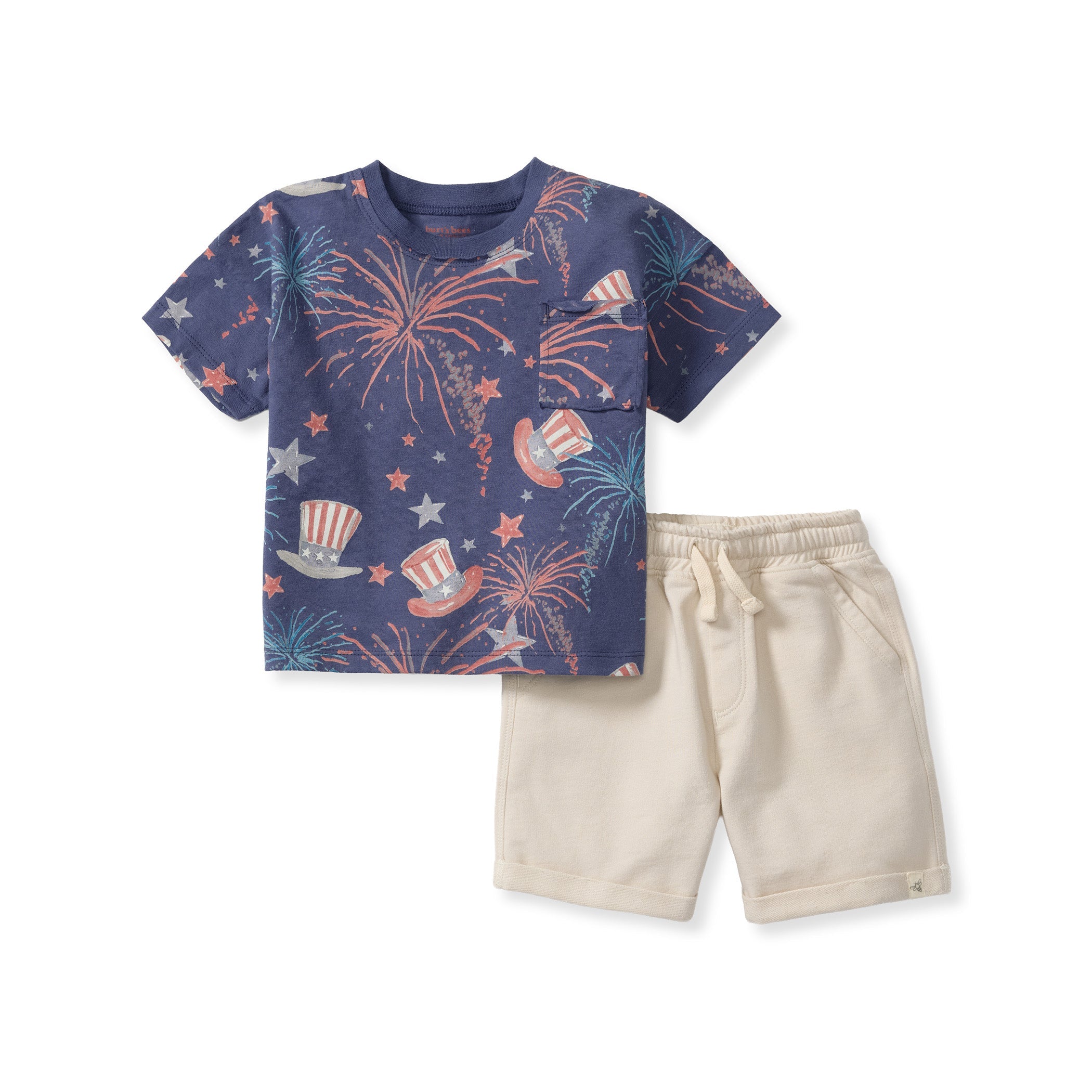 Uncle Sam Boy Tee & Shorts Set