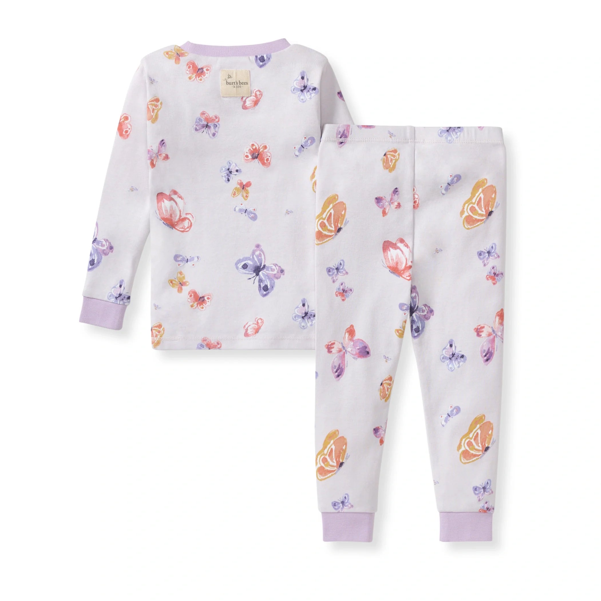 Wings A Flutter Organic Cotton Two-Piece Pajamas
