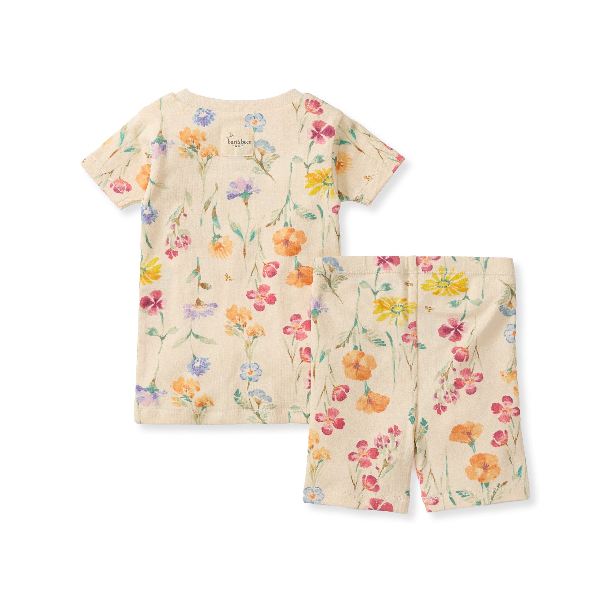 Wildflowers Organic Cotton Two-Piece Pajamas