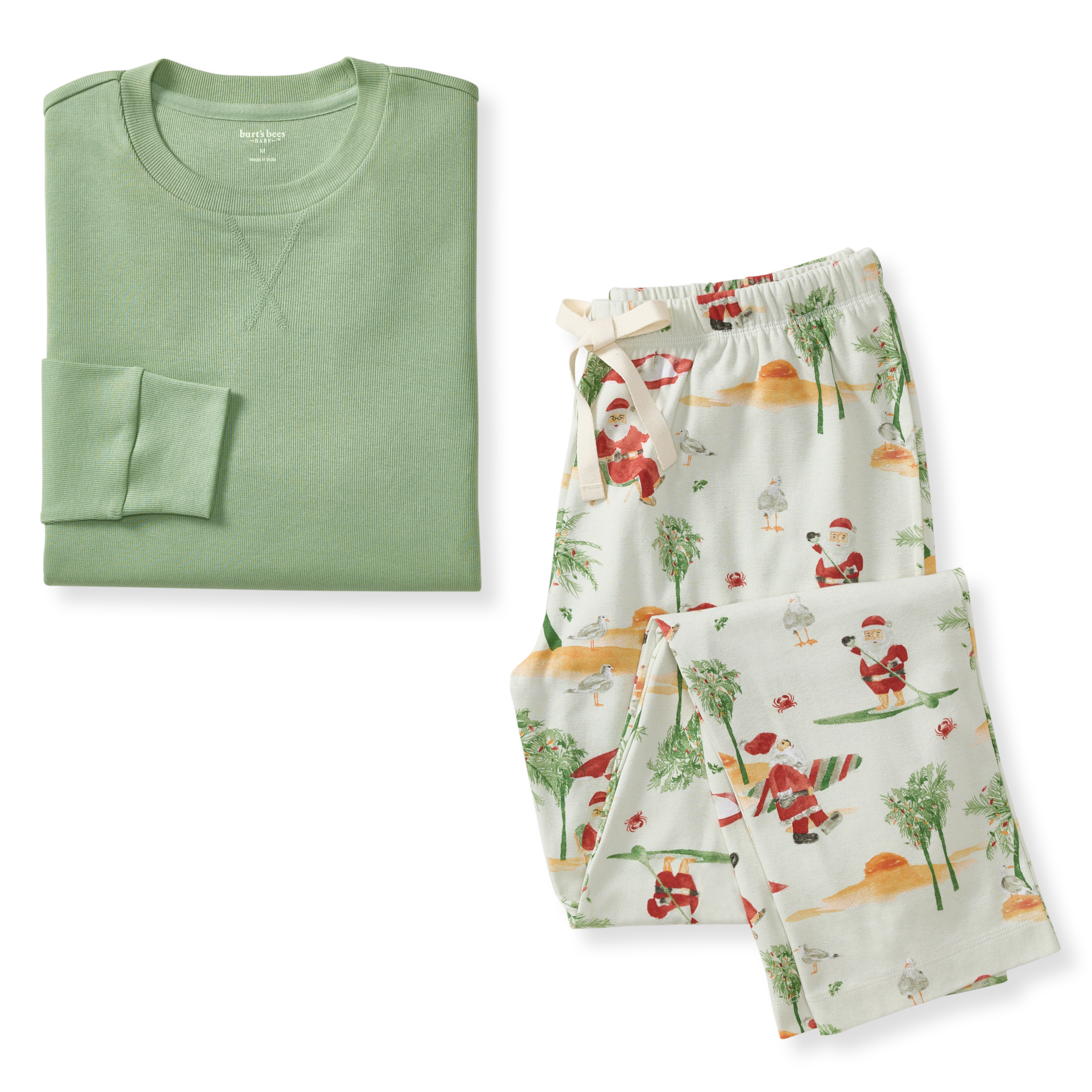 Surfin Santa Matching Family Pajamas