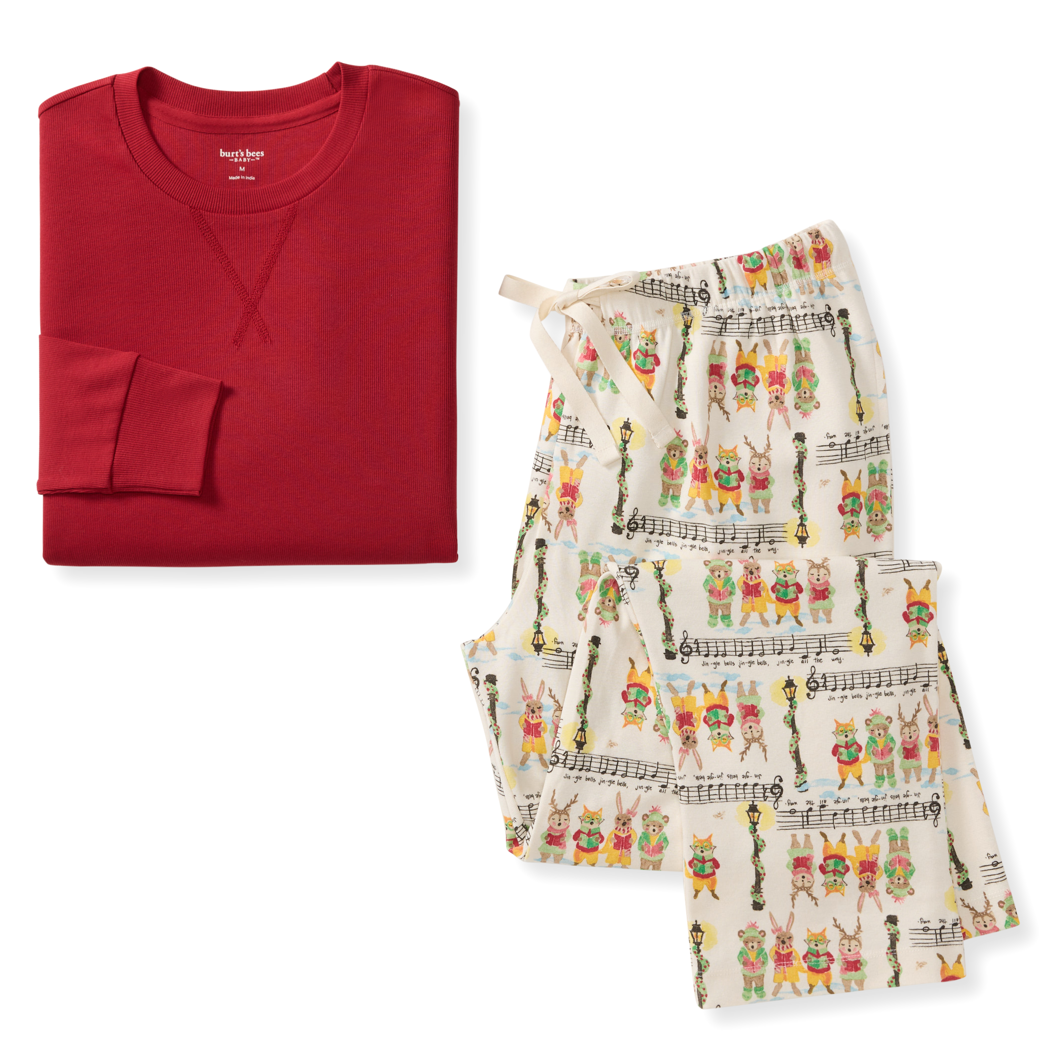 Sweet Carolers Matching Family Pajamas