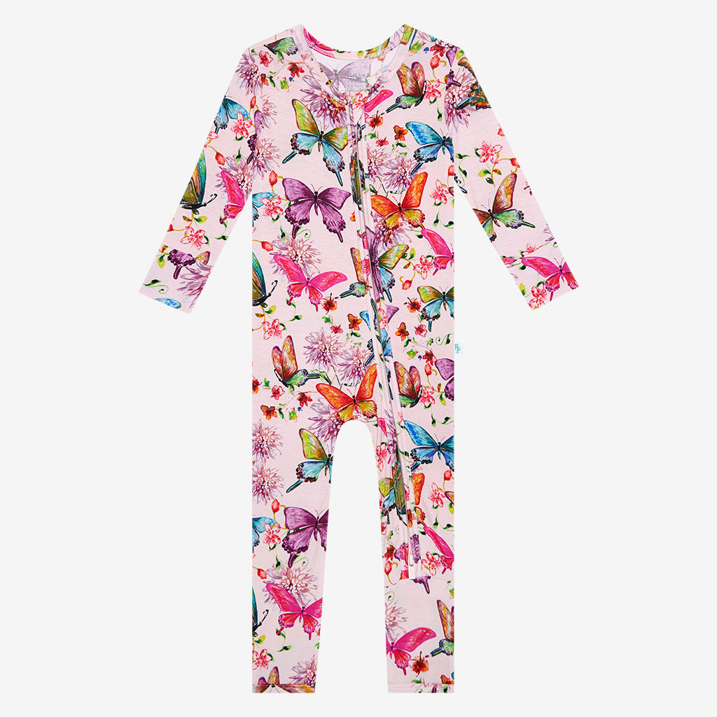 Watercolor Butterfly Convertible One Piece