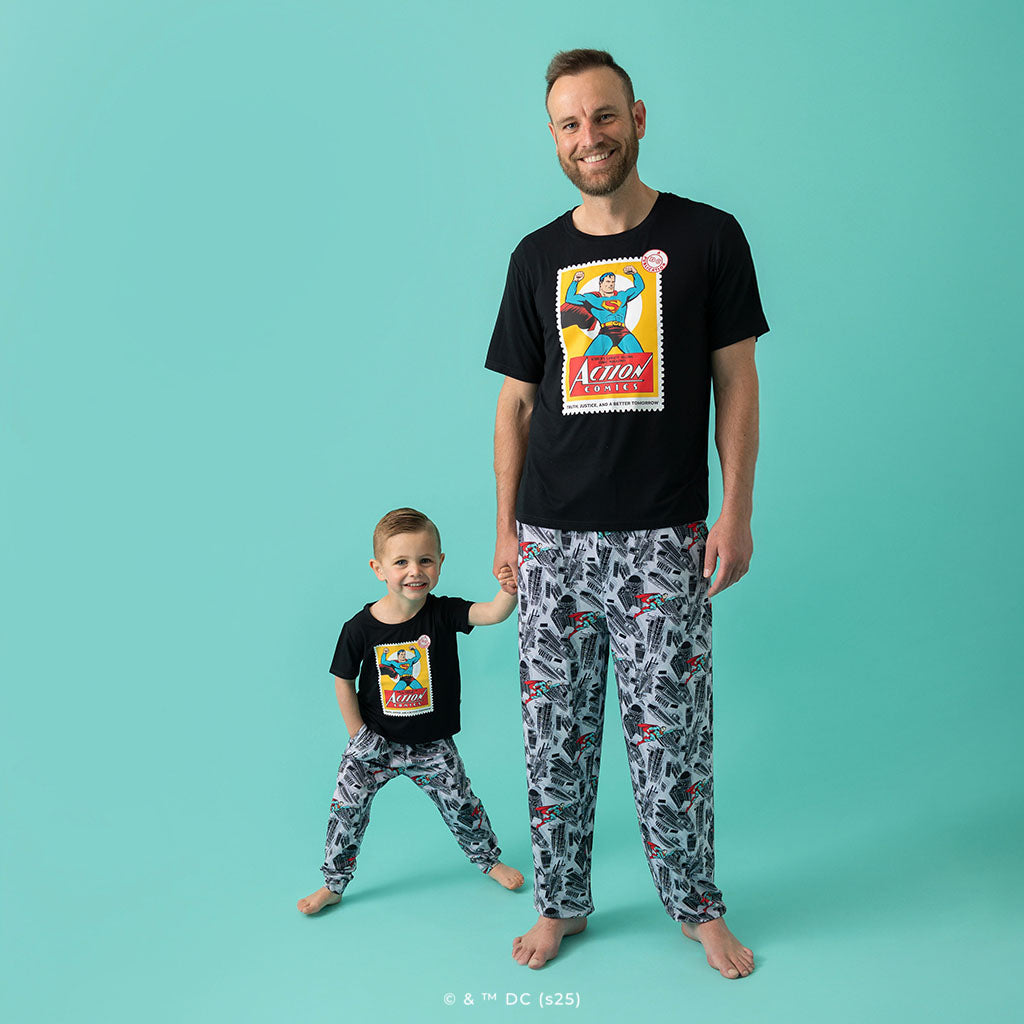 WB Superman Metropolis Men's French Terry Joggers