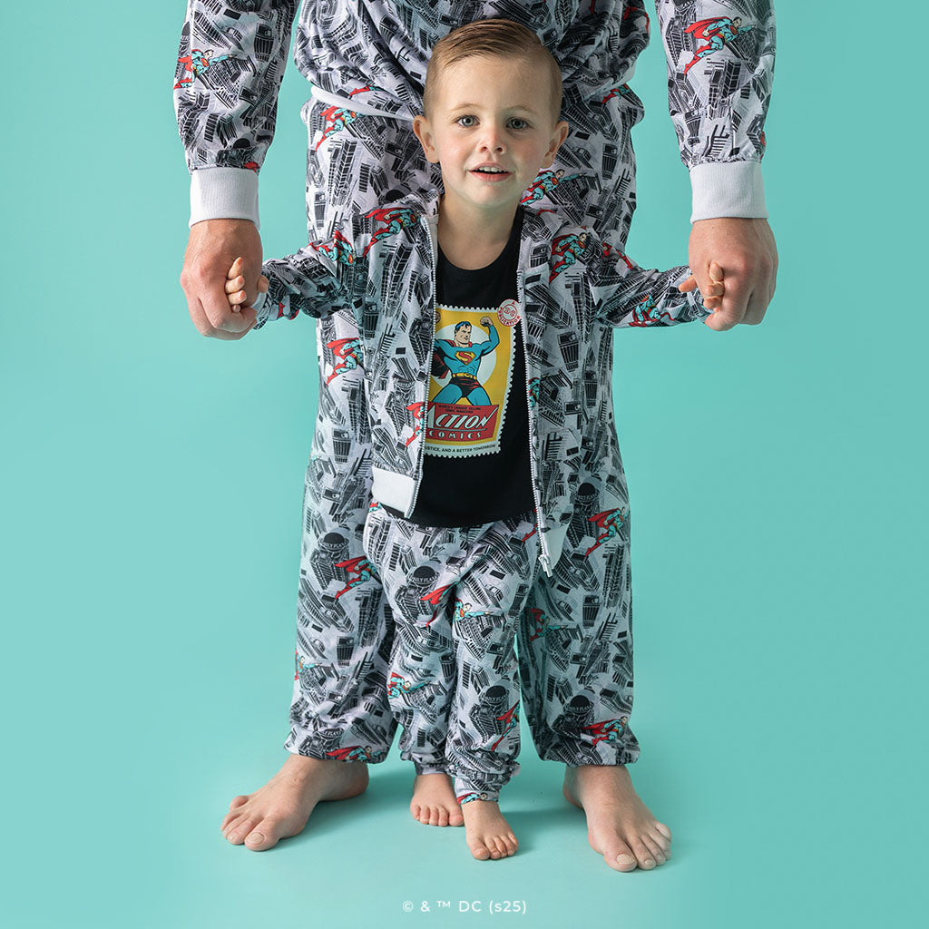 WB Superman Metropolis Men's French Terry Joggers