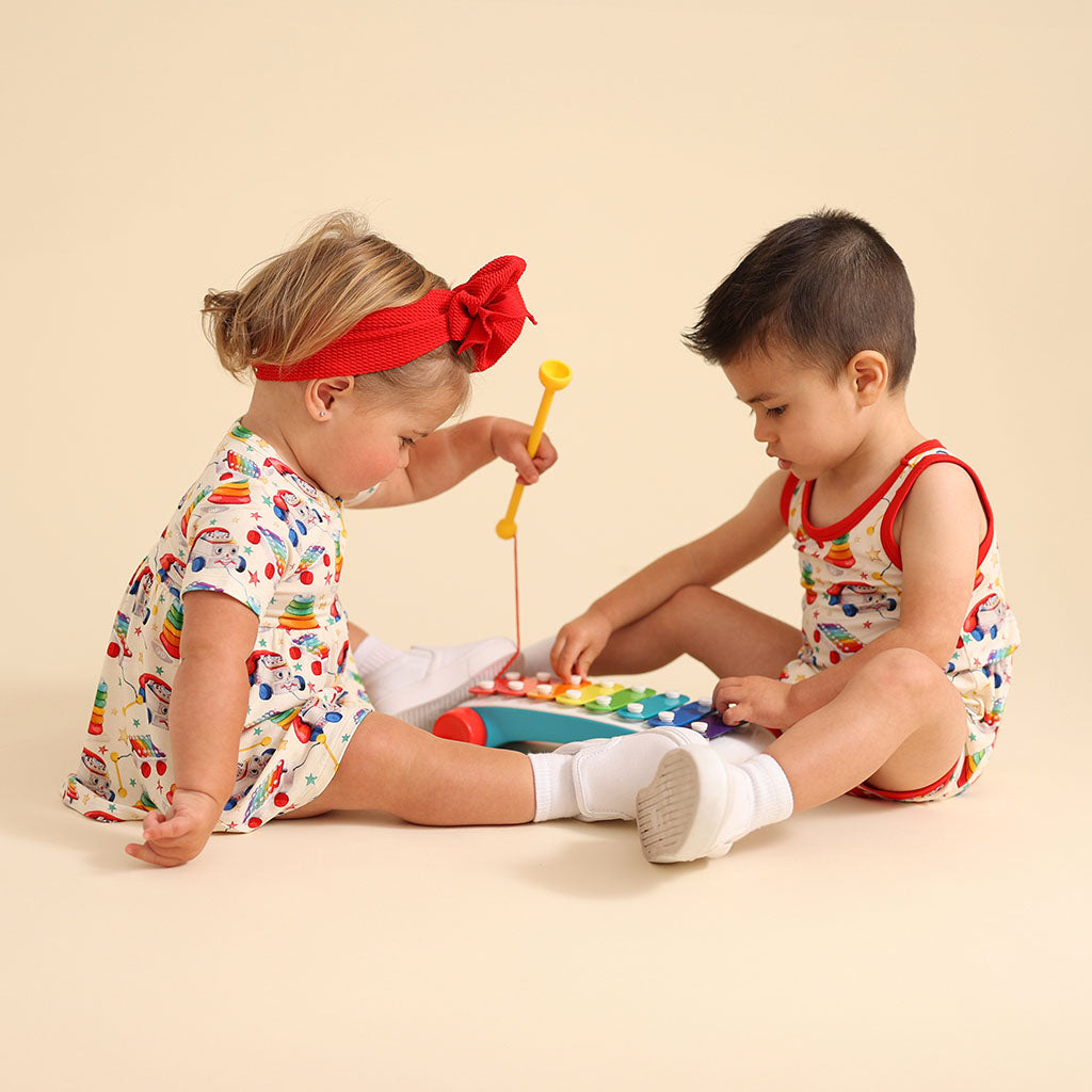 Vintage Fisher-Price™ Varsity Romper