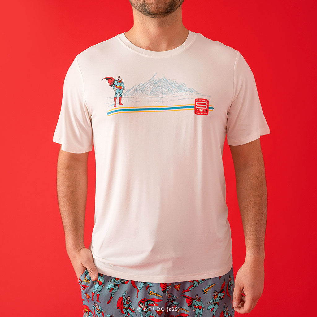 WB Fortress of Solitude Men's Classic Graphic Tee