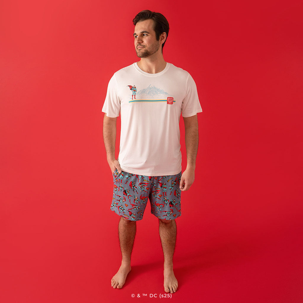 WB Fortress of Solitude Men's Classic Graphic Tee