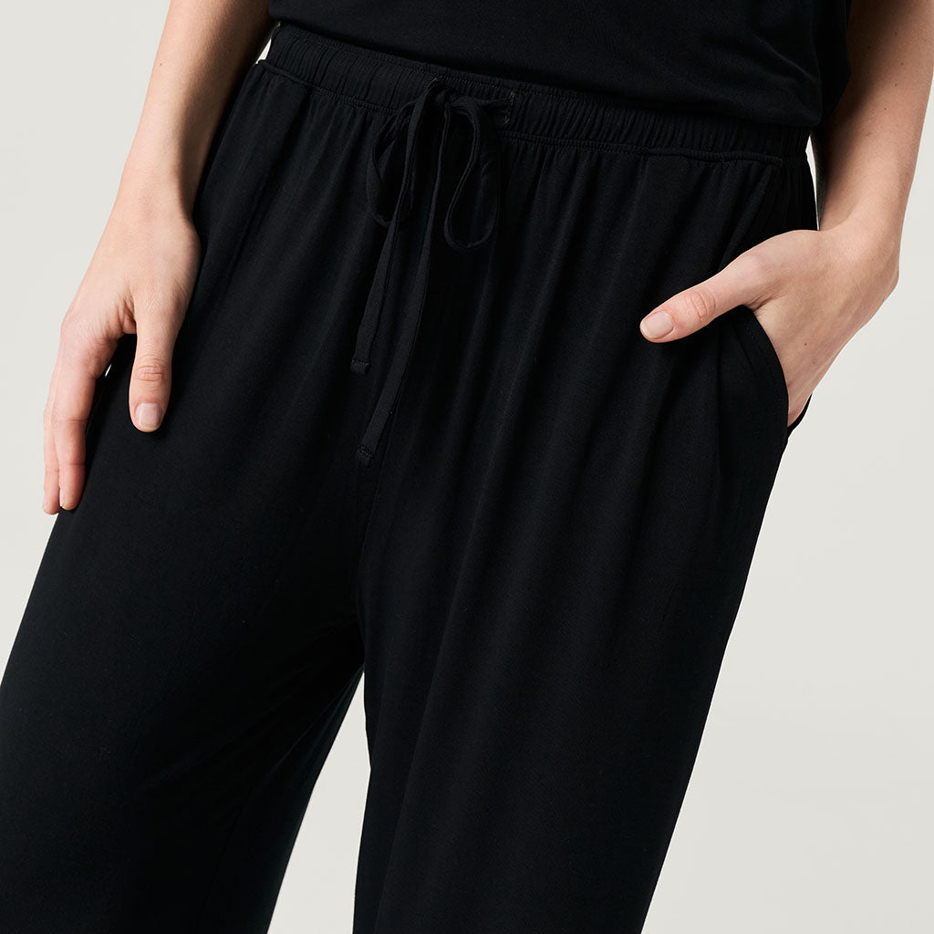 Women's Black Puddle Pants