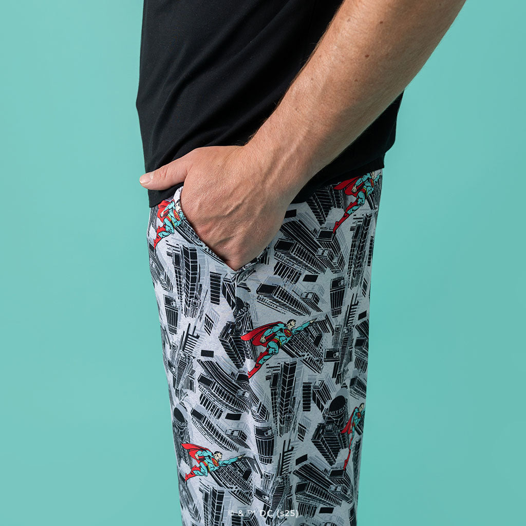 WB Superman Metropolis Men's French Terry Joggers