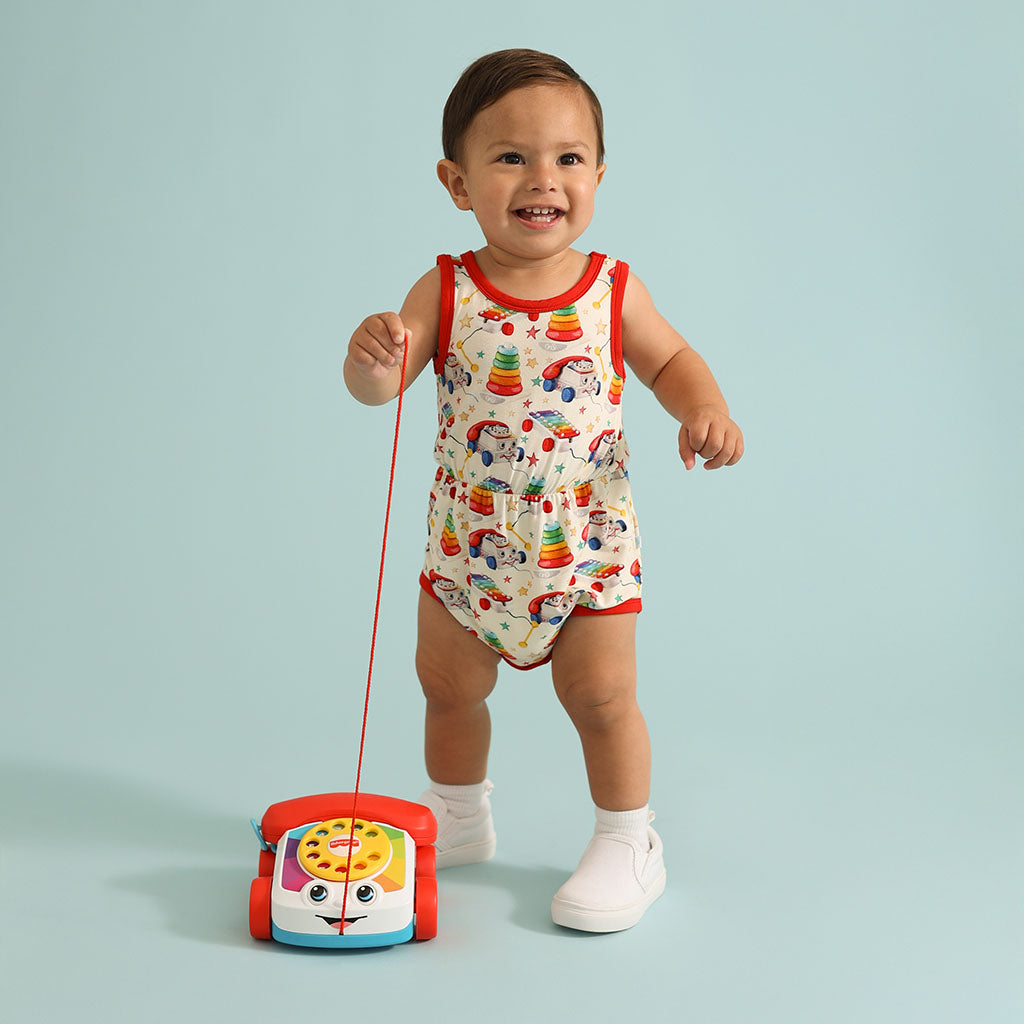 Vintage Fisher-Price™ Varsity Romper