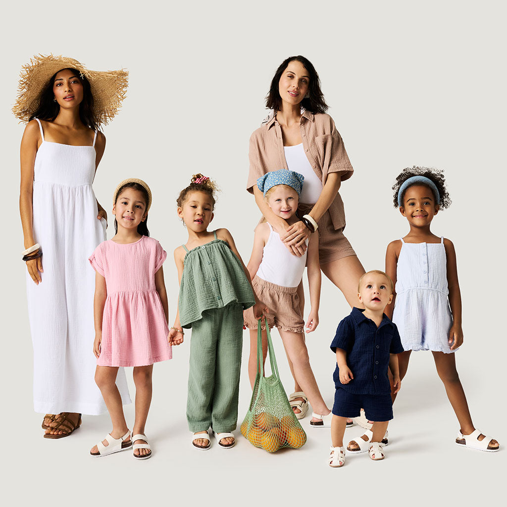 Women's White Cotton Crinkle Maxi Dress