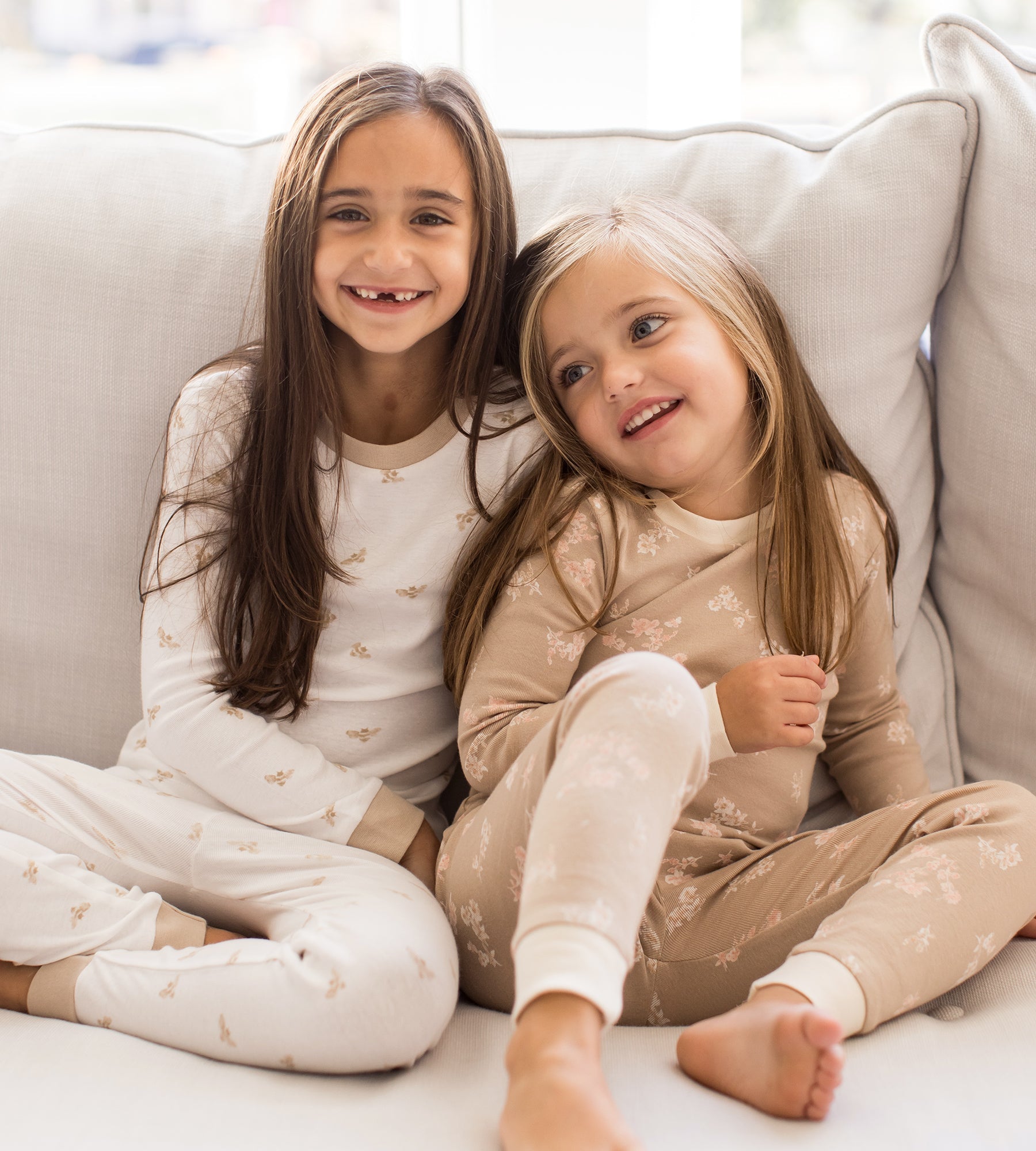 Whimsical Floral Organic Cotton Sleep & Play