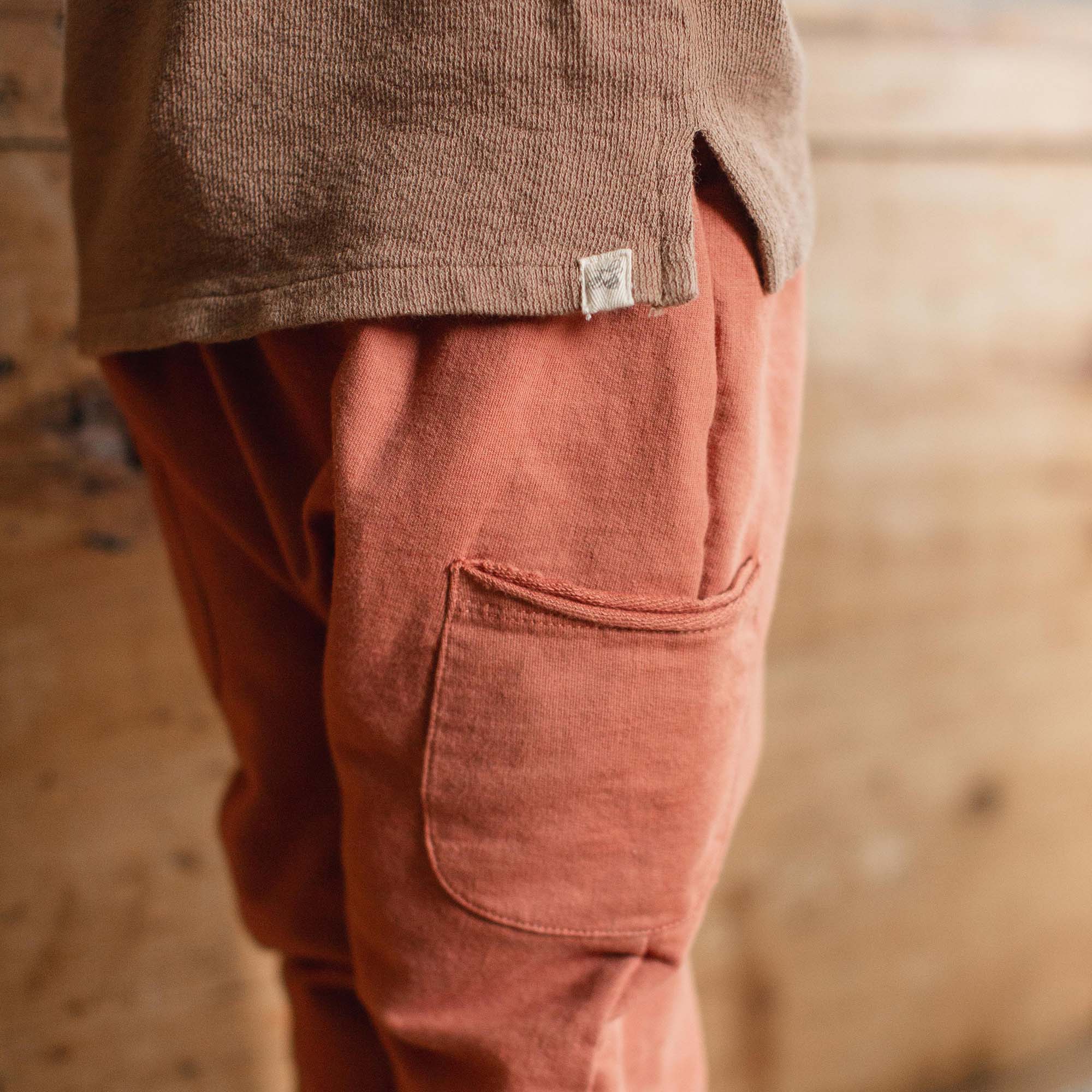 Textured Knit Boy Tee & Pants Set