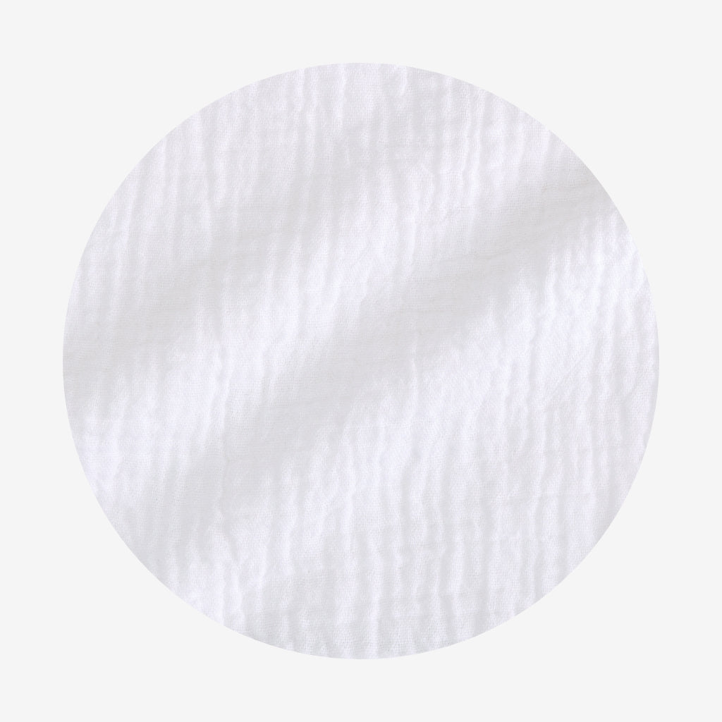 White Cotton Crinkle Cami