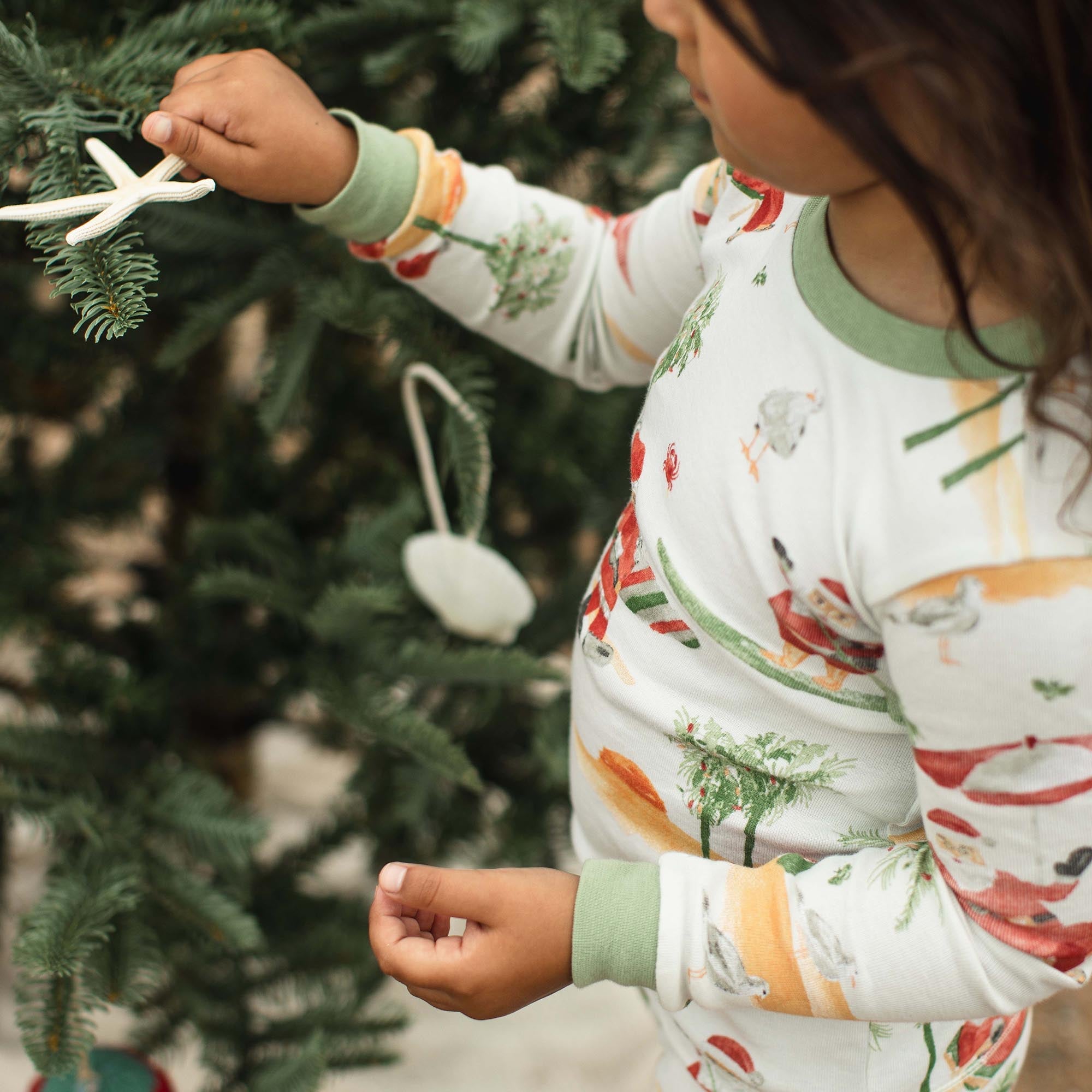 Surfin Santa Matching Family Pajamas